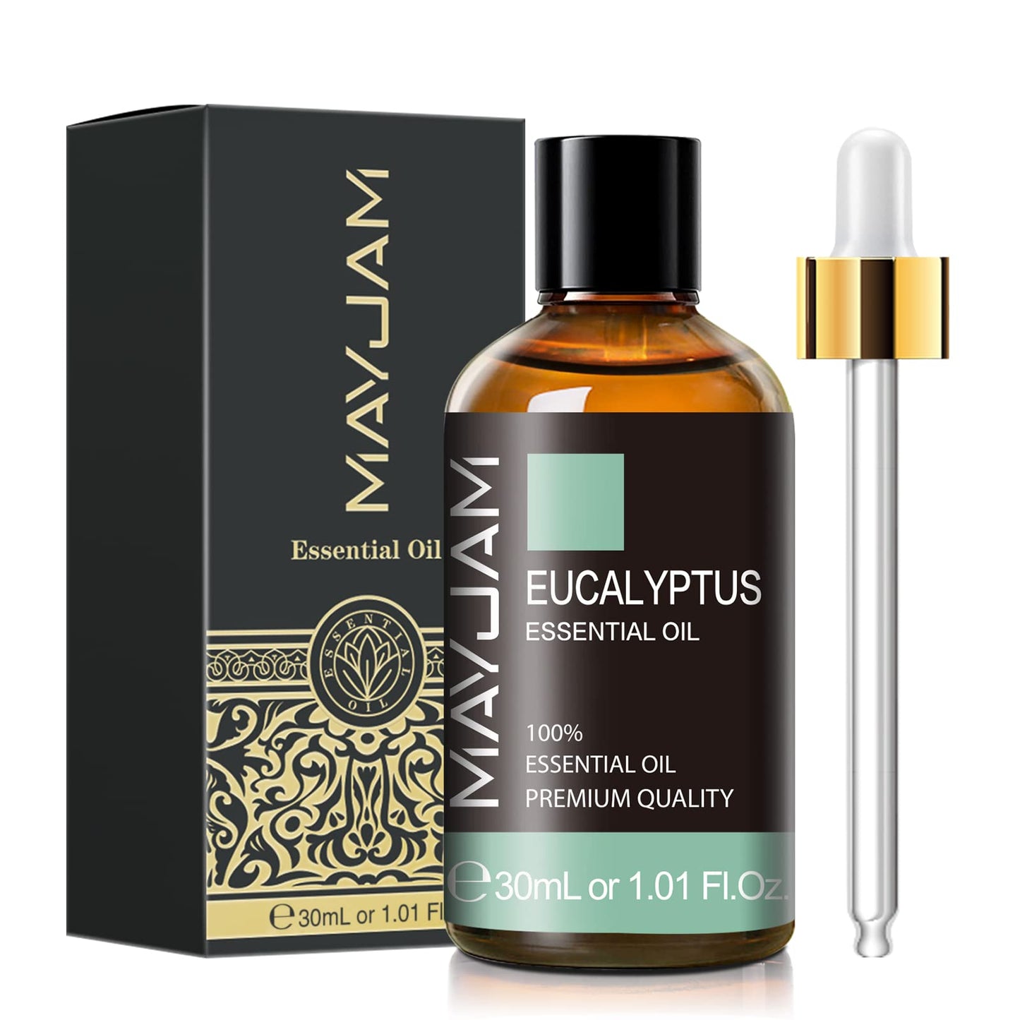 Tea Tree Essential Oil, MAYJAM Pure Essential Oils for Diffusers for Home and Office, 1.01FL.OZ Tea Tree Oil for Candle Making, DIY Soap, 30ML/Bottle