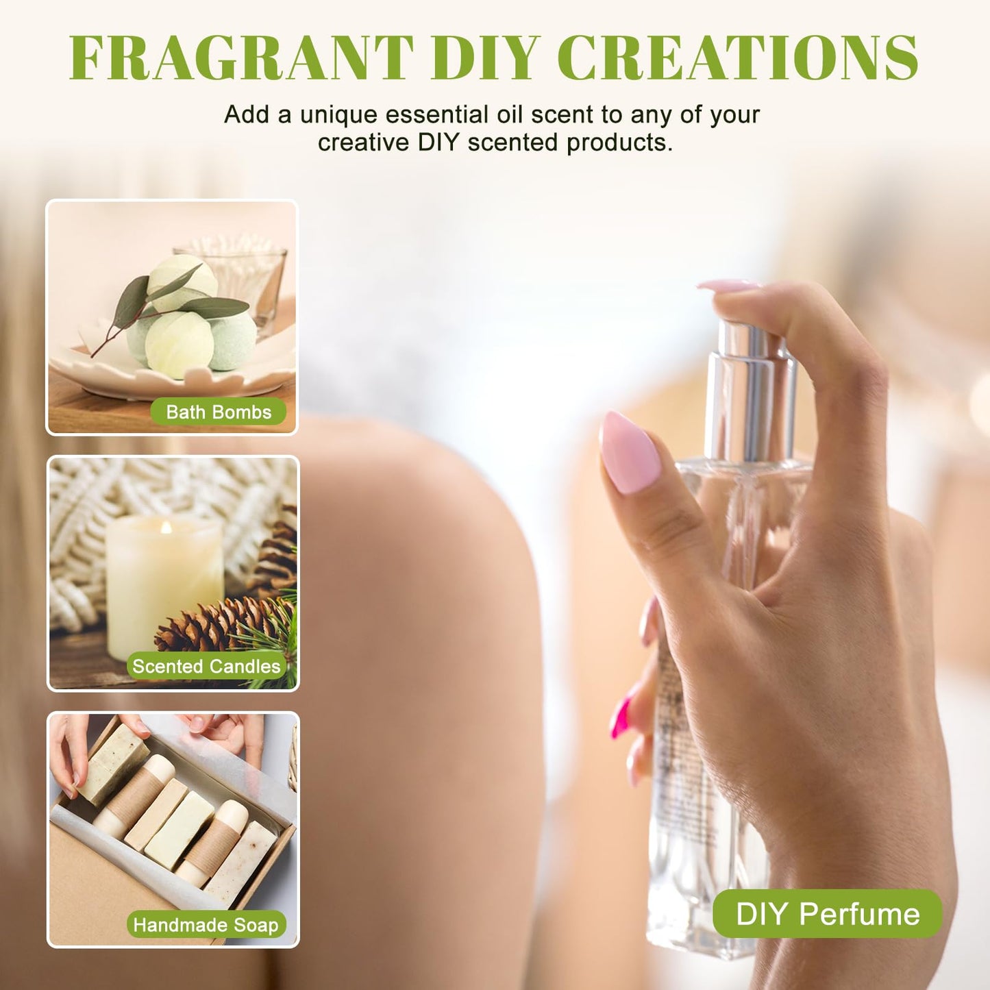 Tea Tree Essential Oil, MAYJAM Pure Essential Oils for Diffusers for Home and Office, 1.01FL.OZ Tea Tree Oil for Candle Making, DIY Soap, 30ML/Bottle