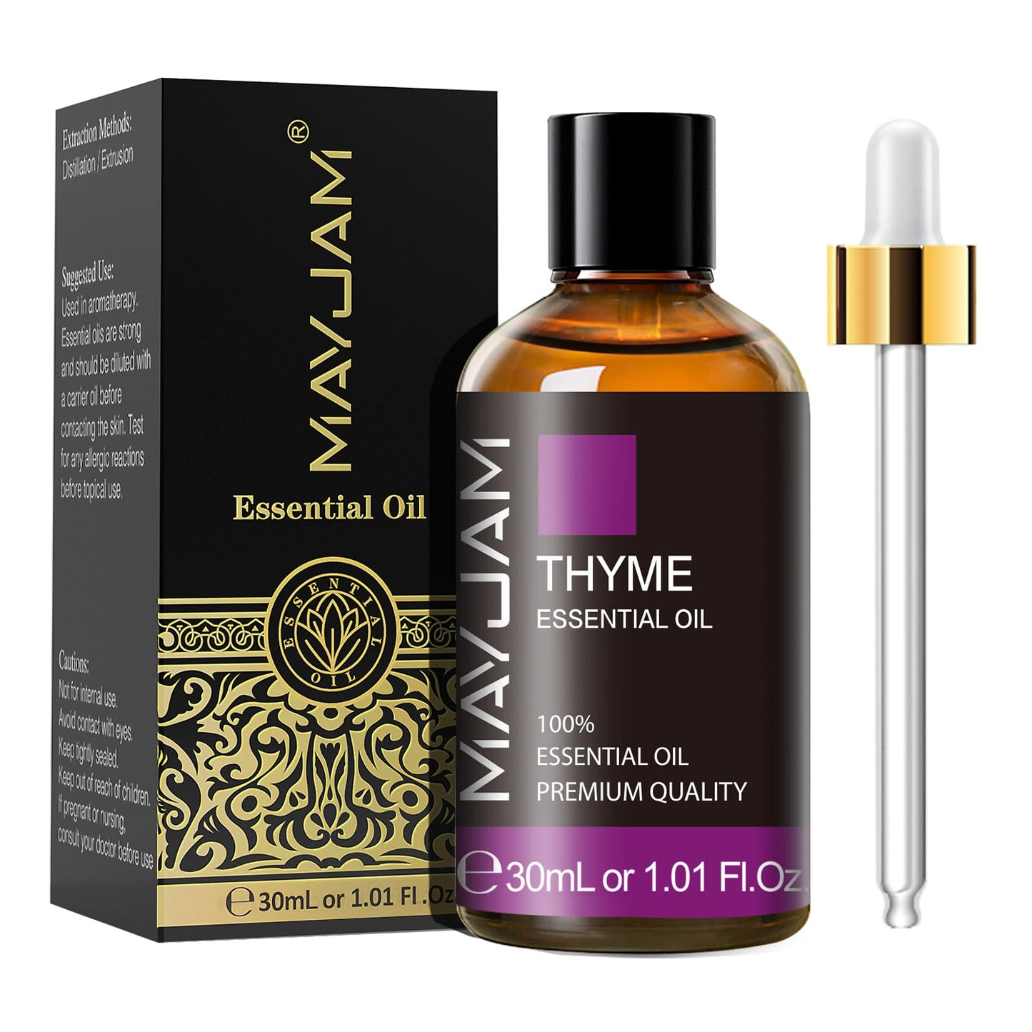 Tea Tree Essential Oil, MAYJAM Pure Essential Oils for Diffusers for Home and Office, 1.01FL.OZ Tea Tree Oil for Candle Making, DIY Soap, 30ML/Bottle